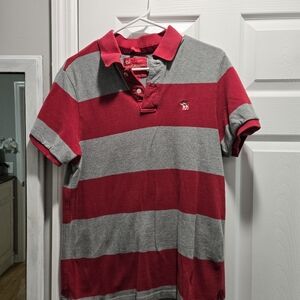 Abercrombie And Fitch Striped Polo